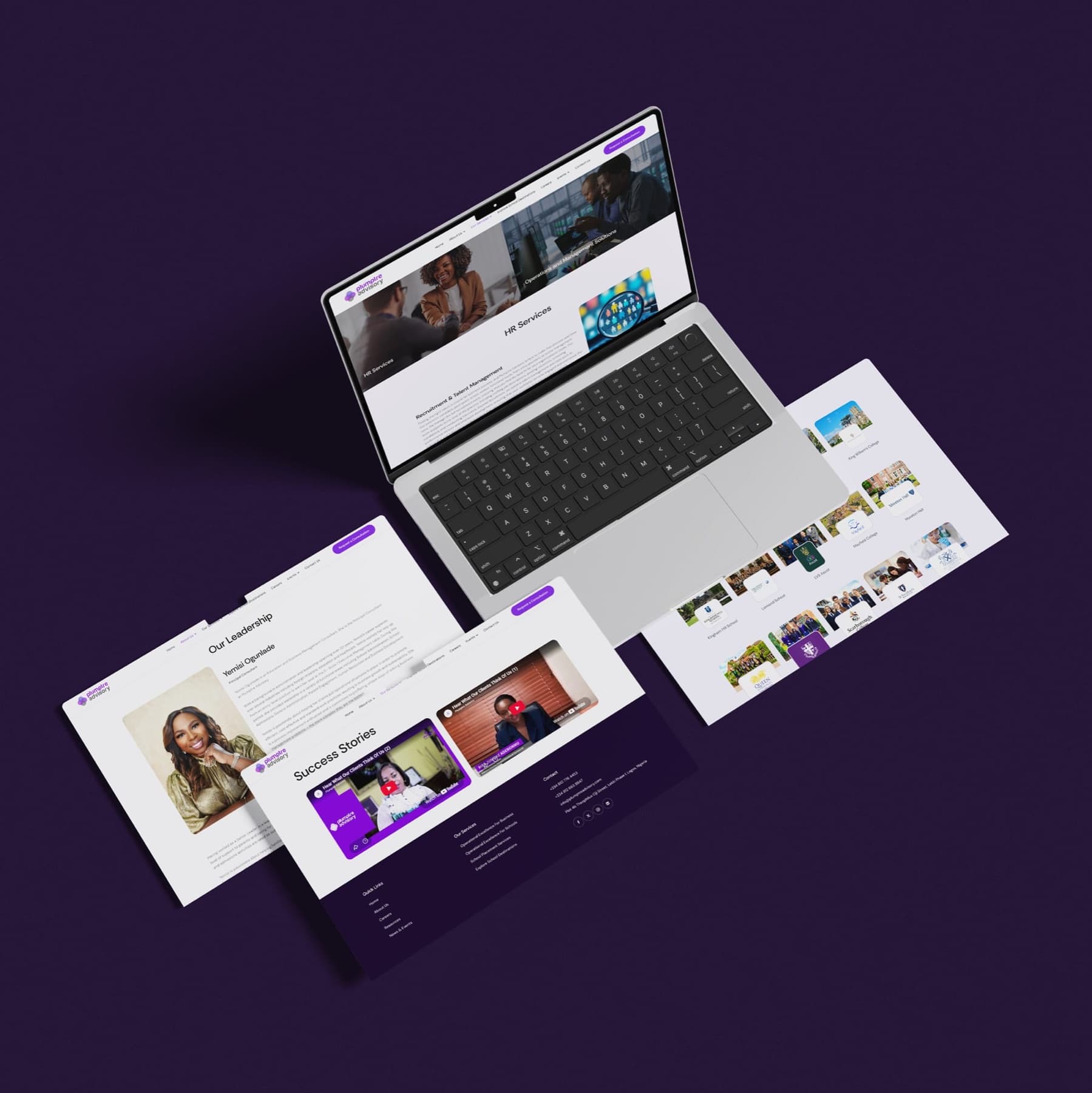 Plumptre Advisory Website Makeover, image 2