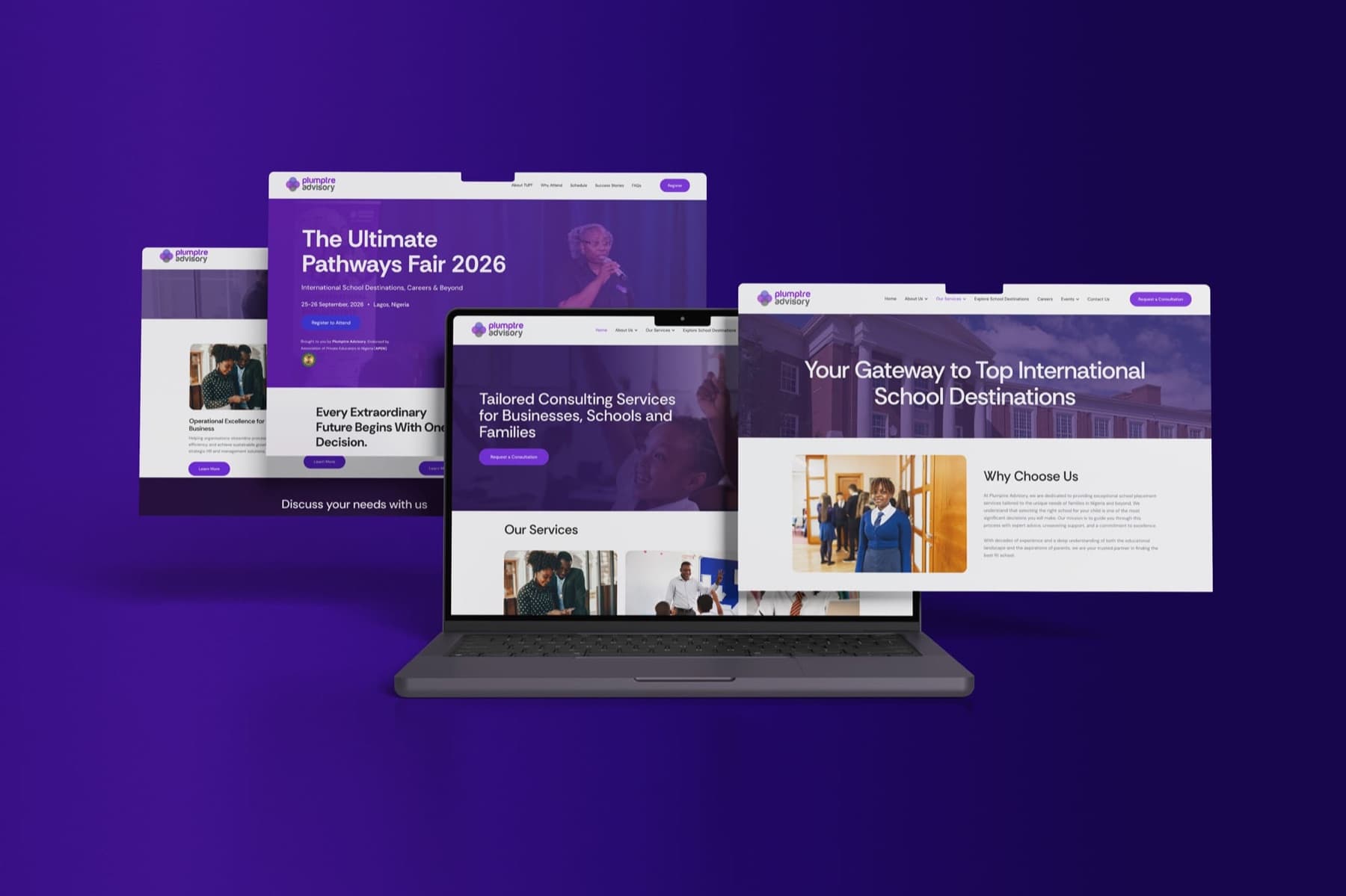 Plumptre Advisory Website Makeover